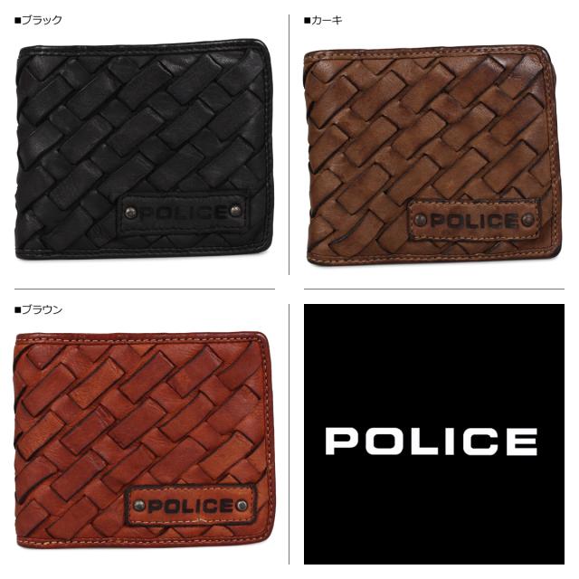 ポリス POLICE 財布 二つ折り メンズ メッシュ MESH WALLET