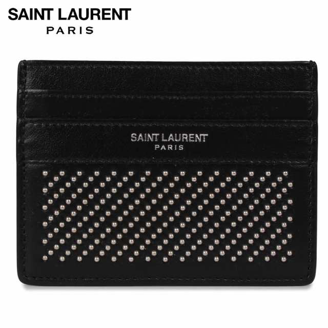 サンローラン パリ SAINT LAURENT PARIS パスケース カードケース ID 定期入れ メンズ 本革 CARD CASE 3759490VGUE