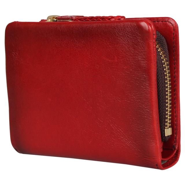 ラ ガレリア la GALLERIA 紙入れ 二つ折り メンズ 青木鞄 本革 L字ジッパー ARROSTO WALLET 2973
