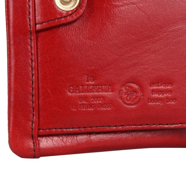 ラ ガレリア la GALLERIA 紙入れ 二つ折り メンズ 青木鞄 本革 L字ジッパー ARROSTO WALLET 2973