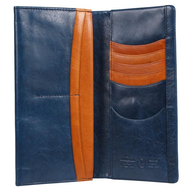 ラ ガレリア la GALLERIA 長財布 メンズ 青木鞄 本革 ARROSTO LONG WALLET キャメル チョコ レッド ダーク ブルー 2974