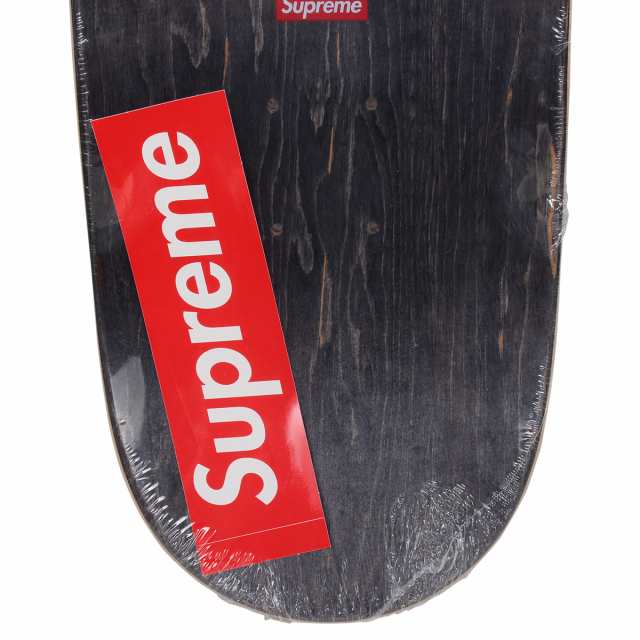 ① supreme シュプリーム　スケートボード　デッキ　黒