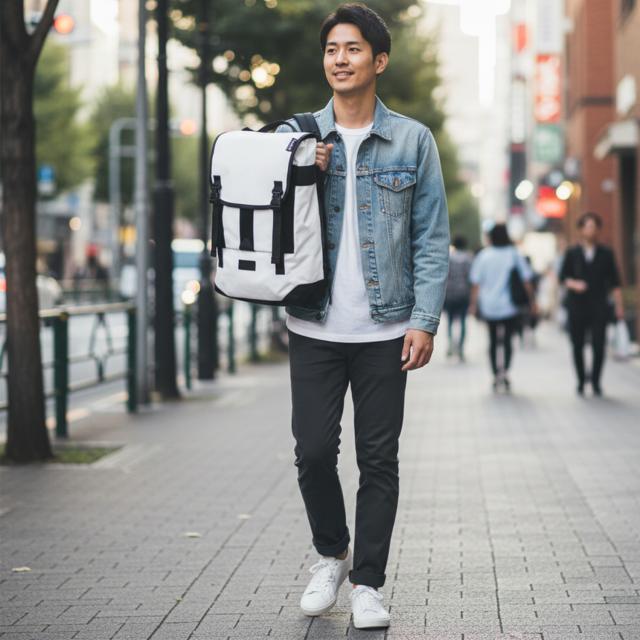 bagjack バッグジャック スキッドキャット リュック バックパック メンズ レディース 防水 20L SKIDCAT M ブラック ホワイト グレー_13