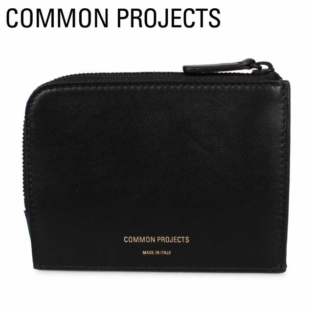 コモンプロジェクト Common Projects 財布 ミニ財布 メンズ L字ファスナー ZIPPER WALLET ブラック 9179-7547