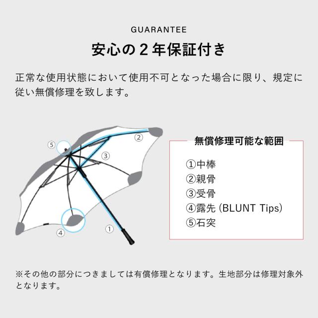 BLUNT ブラント 長傘 雨傘 65cm クラシック CLASSIC メンズ レディース