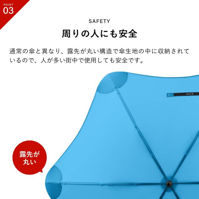 BLUNT ブラント 長傘 雨傘 65cm クラシック CLASSIC メンズ レディース