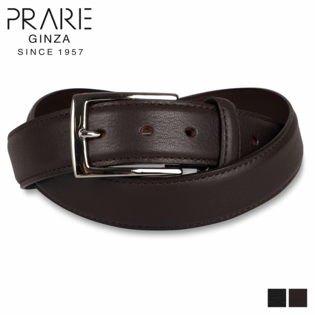 プレリーギンザ PRAIRIE GINZA ベルト メンズ 本革 LEATHER BELT