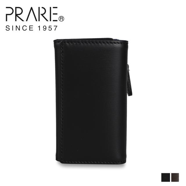 プレリー PRAIRIE キーケース メンズ 5連 本革 小銭入れ付き フレンチ ボックス カーフ NP11575の通販は