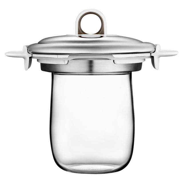 特典付き BUYDEEM バイディーム マルチポット 電気ケトル ガラス 1.5L 温度調整 クリア 95102