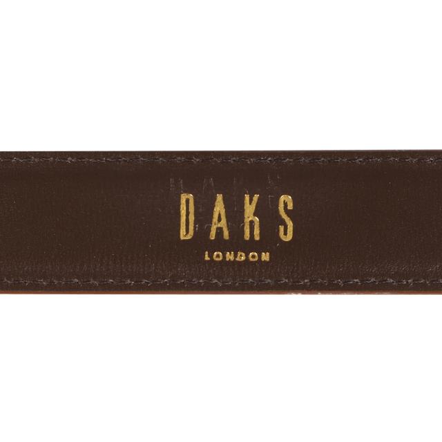 DAKS ダックス ベルト メンズ 本革 LEATHER BELT ブラック ブラウン ダークブラウン 黒 DB10210_4