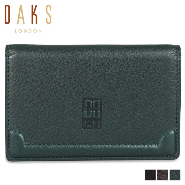 DAKS ダックス カードケース 名刺入れ 定期入れ メンズ CARD CASE DP21490