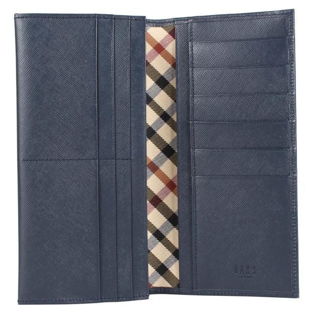 DAKS ダックス 長財布 メンズ WALLET ブラック ネイビー ブラウン 黒 DP25016