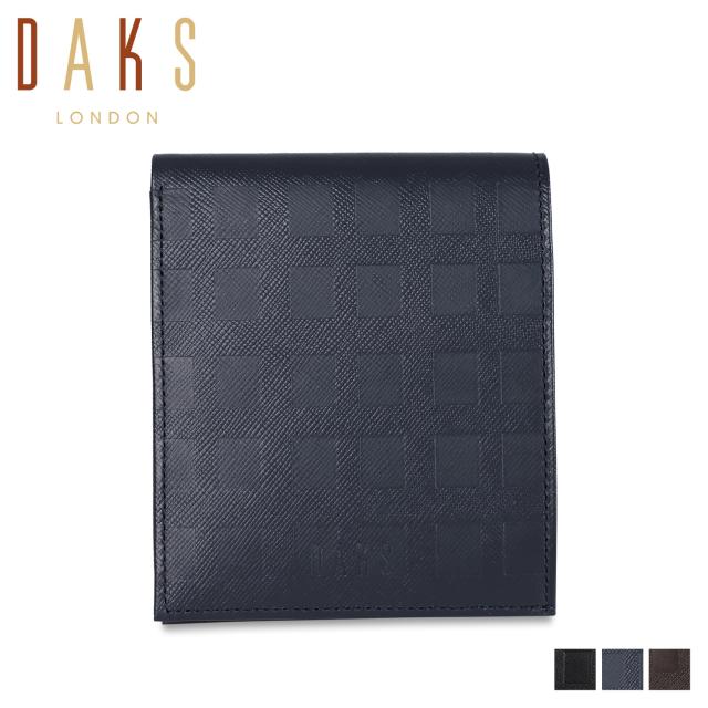 新品　 DAKS 二つ折り財布 15-762032 黒 二つ折り財布 | 商品詳細 | 高島屋オンラインストア