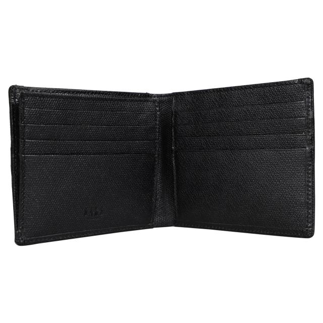 DAKS ダックス 二つ折り紙入れ メンズ WALLET 黒いこと 赤銅色 緑であること 黒 DP34414