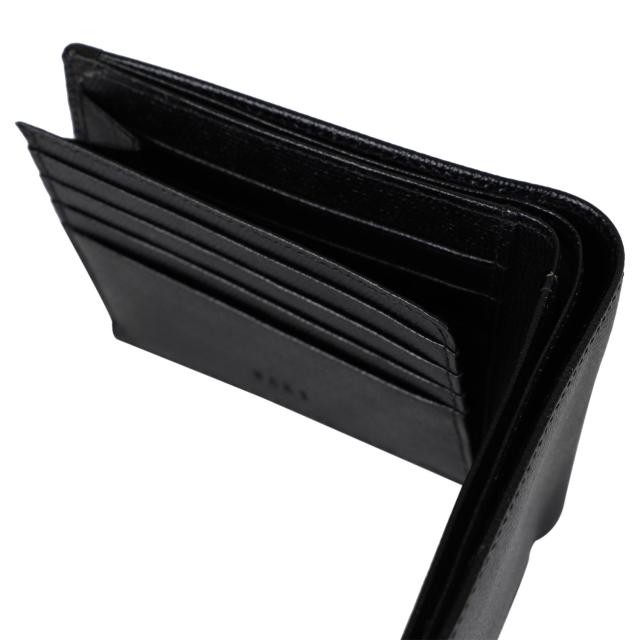 DAKS ダックス 二つ折り紙入れ メンズ WALLET 黒いこと 赤銅色 緑であること 黒 DP34414
