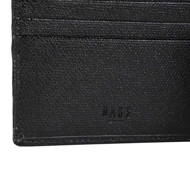 DAKS ダックス 二つ折り紙入れ メンズ WALLET 黒いこと 赤銅色 緑であること 黒 DP34414