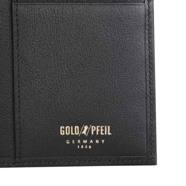 ゴールドファイル GOLD PFEIL 長財布 メンズ 本革 OXFORD ブラック