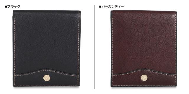 ゴールドファイル GOLD PFEIL 二つ折り財布 メンズ 本革 OXFORD ブラック バーガンディー 黒 GP10518