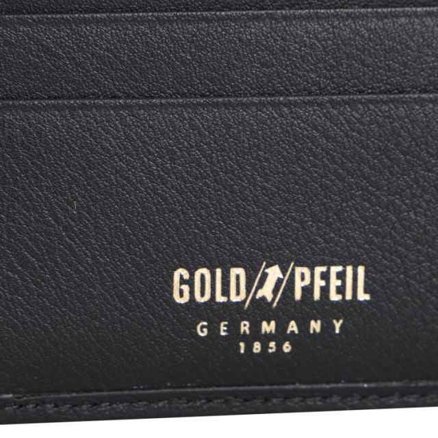 ゴールドファイル GOLD PFEIL 二つ折り財布 メンズ 本革 OXFORD