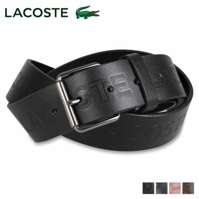 ラコステ LACOSTE ベルト メンズ BELT ブラック ネイビー ダークブラウン 黒 LB85690