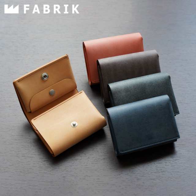 ファブリック FABRIK 三つ折り財布 メンズ レディース 本革 WALLET F13013