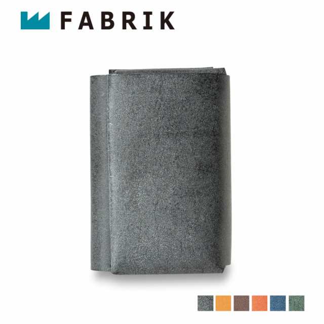 ファブリック FABRIK 三つ折り財布 メンズ レディース 本革 WALLET F20016の通販は