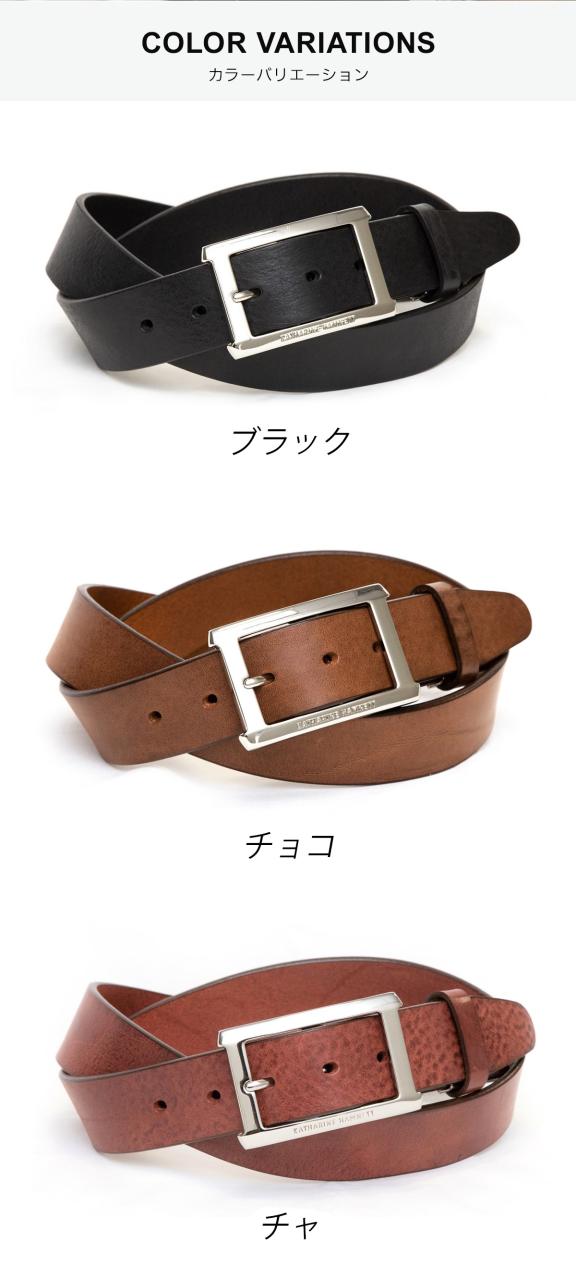 キャサリンハムネット ロンドン KATHARINE HAMNETT LONDON ベルト メンズ 本革 当社限定 マロッシ MALOSSI BELT KH-0060121IN_7