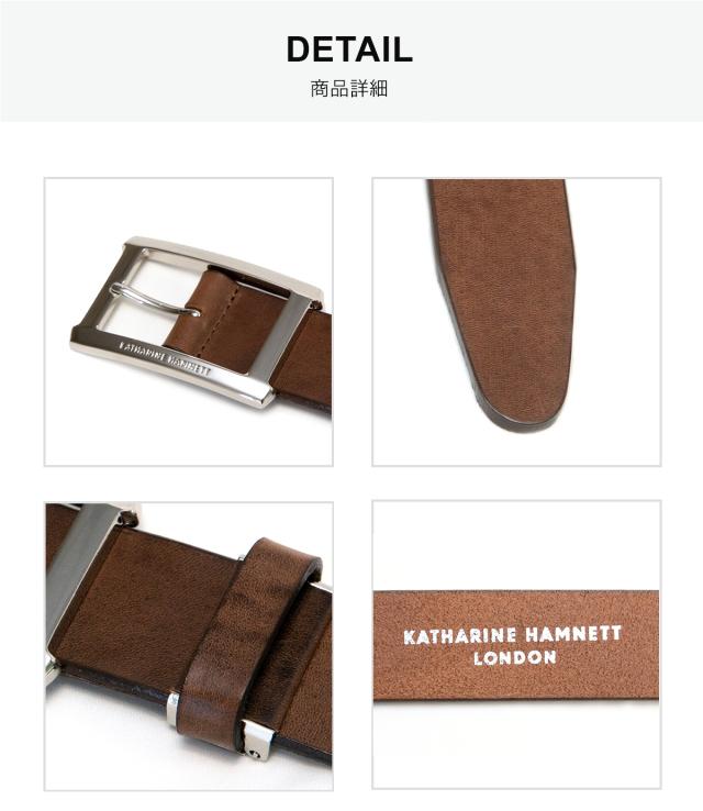 キャサリンハムネット ロンドン KATHARINE HAMNETT LONDON ベルト メンズ 本革 当社限定 マロッシ MALOSSI BELT KH-0060121IN_8