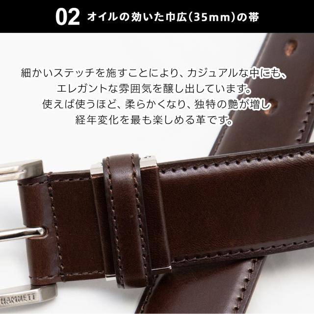 キャサリンハムネット ロンドン KATHARINE HAMNETT LONDON ベルト メンズ 本革 当社限定 メデューサ MEDUSA BELT KH-0060221IN_5