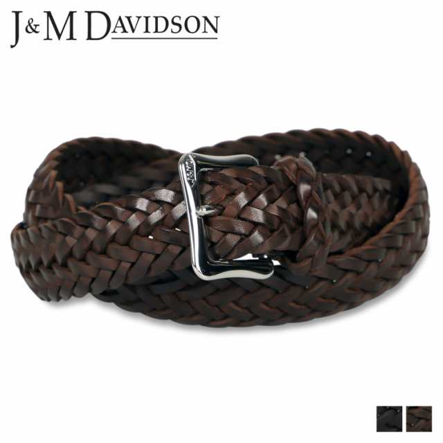 J&M DAVIDSON ジェイアンドエムデヴィッドソン ベルト メンズ 本革