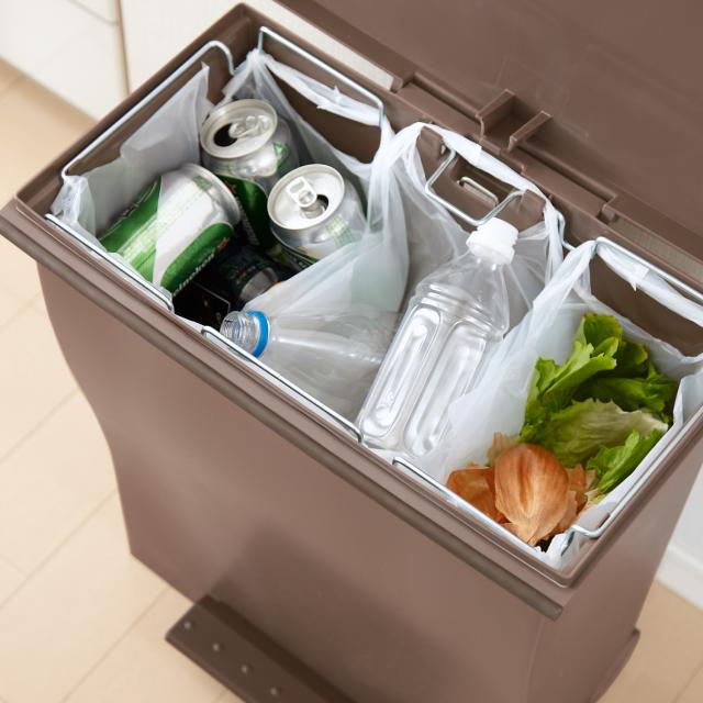 アイムディー ImD ゴミ箱 ダストボックス 39L ペダル式 ふた付き 分別 日本製 クード ワイド KUDWD