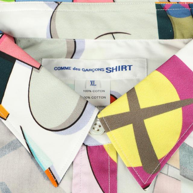 コムデギャルソン シャツ Comme des Garcons SHIRT 長袖 カウズ コラボ KAWS FH-B022