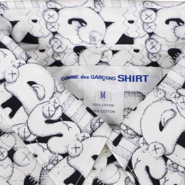 コムデギャルソン シャツ Comme des Garcons SHIRT 長袖 カウズ コラボ