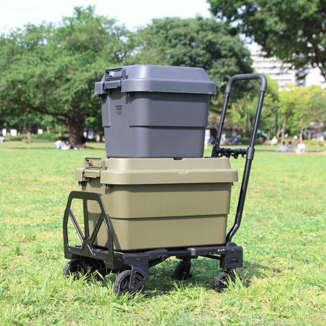 F-CART2×4 フラットカートツーバイフォー キャリーカート フラットカート FLAT CART 花岡車輛 HANAOKA 折りたたみ 軽量 4輪 2輪 F-CART_9