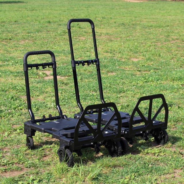 F-CART2×4 フラットカートツーバイフォー キャリーカート フラットカート FLAT CART 花岡車輛 HANAOKA 折りたたみ 軽量 4輪 2輪 F-CART_10
