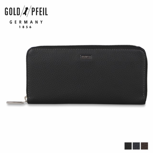 ゴールドファイル GOLD PFEIL 財布 長財布 メンズ 本革 ラウンドファスナー SUPERIOR LONG WALLET GP24022