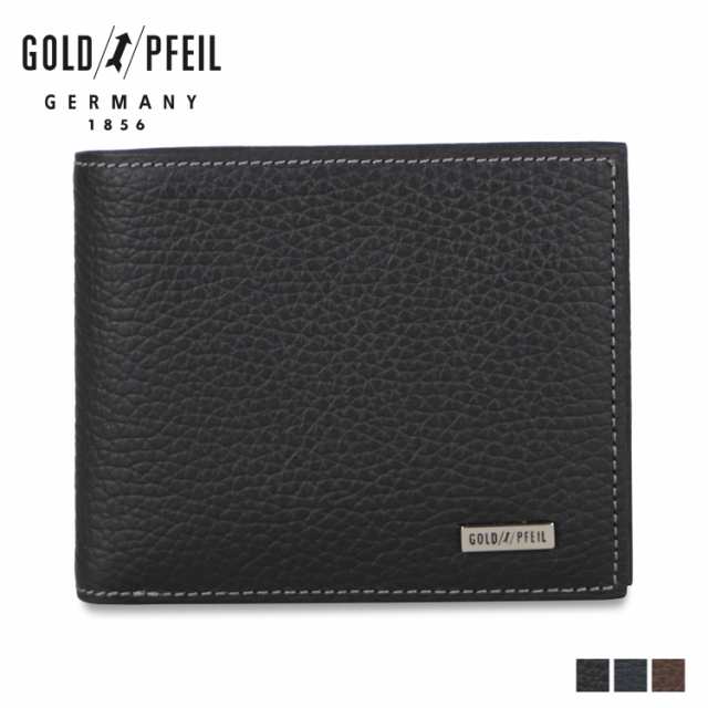 ゴールドファイル GOLD PFEIL 財布 二つ折り財布 メンズ 本革 SUPERIOR WALLET ブラック ネイビー ダーク ブラウン 黒  GP24217の通販はau PAY マーケット - スニークオンラインショップ au PAY マーケット店 | au PAY マーケット－通販サイト