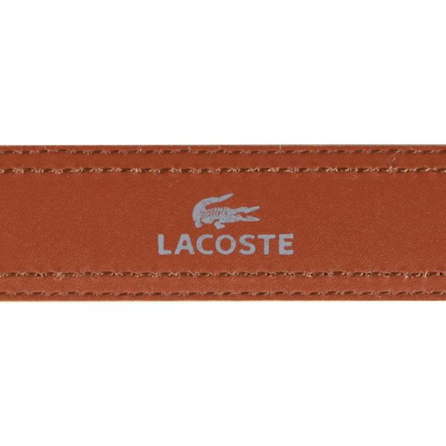 ラコステ LACOSTE ベルト レザーベルト メンズ 本革 BELT ネイビー カーキ ブラウン LB67070_4