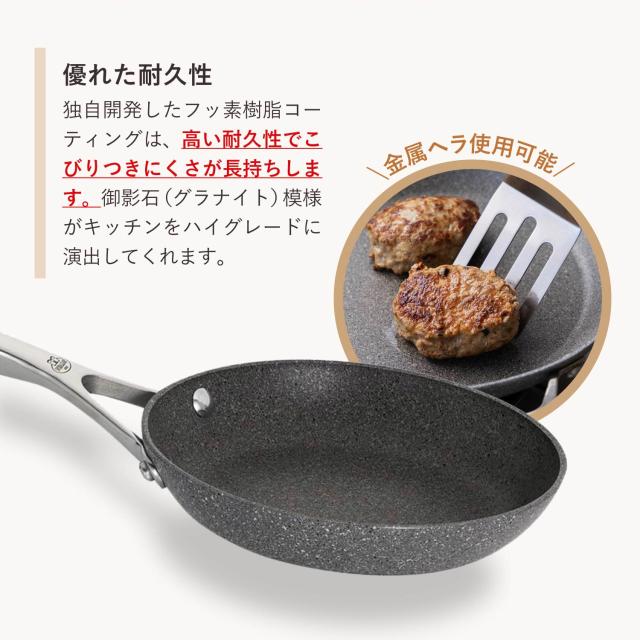 BALLARINI バッラリーニ フライパン トリノ 26cm IH ガス対応 75001