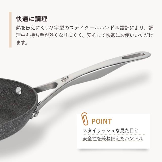 BALLARINI バッラリーニ フライパン トリノ 26cm IH ガス対応 75001