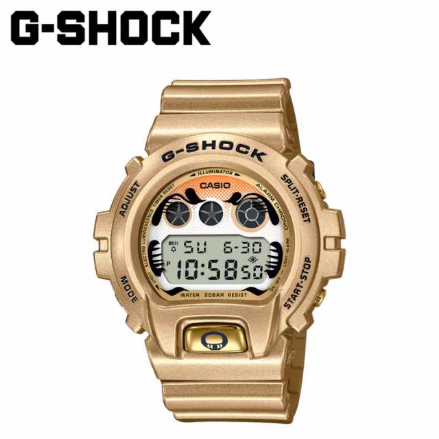 カシオ CASIO G-SHOCK 腕時計 DW-6900GDA-9JR 達磨 防水 ジーショック