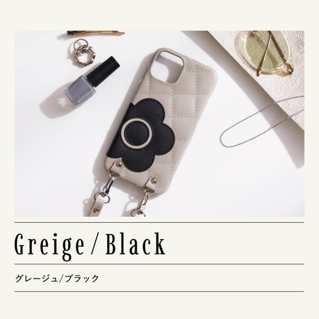 MARY QUANT アイフォンケース アイスグレージュ MARY QUANT マリークヮント iPhone15 iPhone14 iPhone13