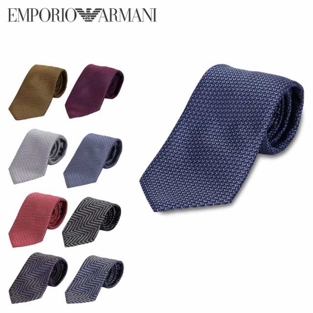 エンポリオアルマーニ EMPORIO ARMANI ネクタイ メンズ シルク