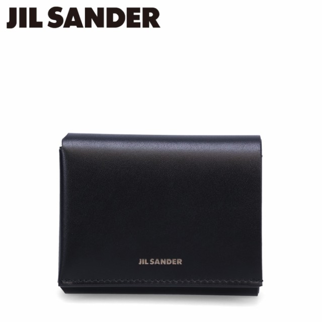 ジルサンダー JIL SANDER 財布 三つ折り オリガミ ウォレット メンズ レディース 本革 ORIGAMI WALLET ブラック 黒  J25UI0005 P4966｜au PAY マーケット