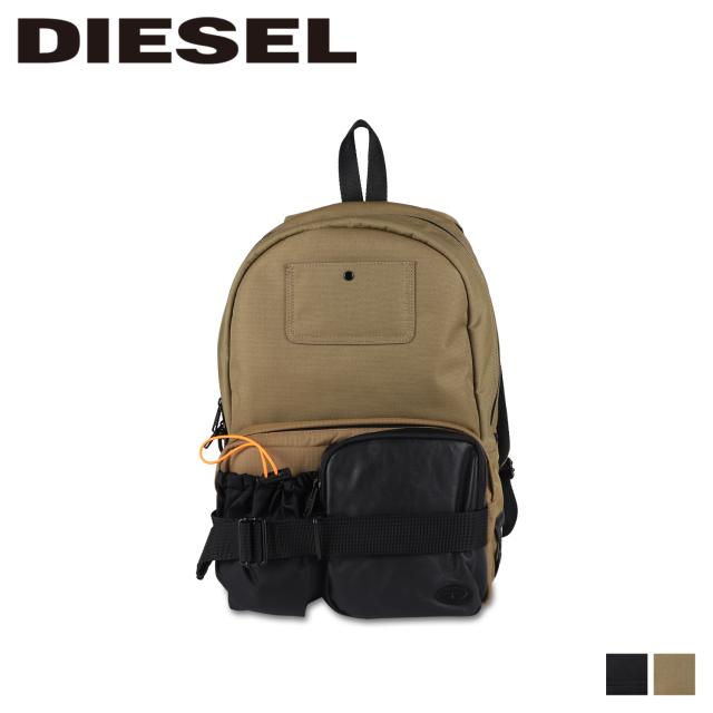 ディーゼル DIESEL リュック バッグ バックパック メンズ レディース DSL UTILITY BACKPACK ブラック ブラウン 黒 X08930-P4638