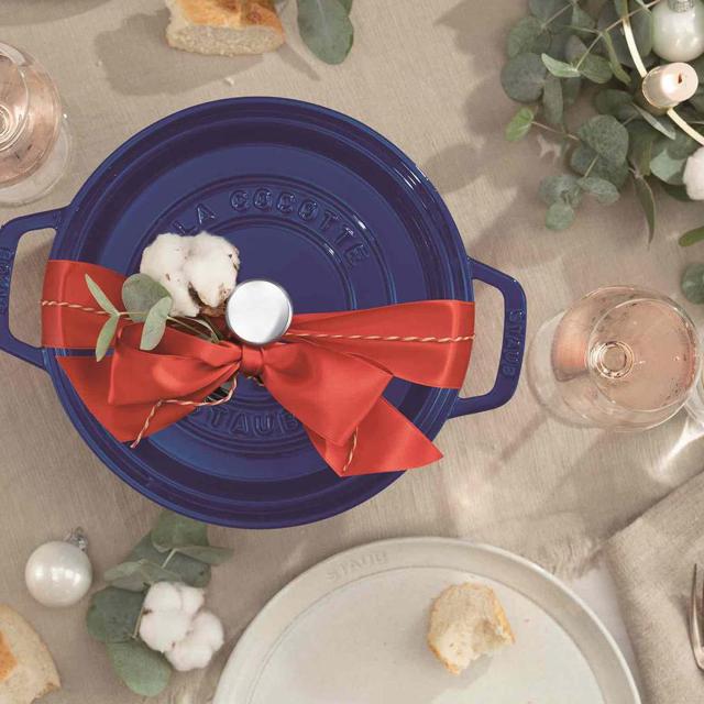 ストウブ STAUB 鍋 ラウンド ホーロー鍋 ピコ ココット 24cm IH対応 蓋付き PICO COCOTTE_3