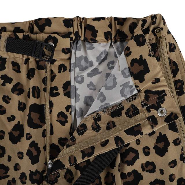 WILD THINGS ワイルドシングス パンツ プリントラックス メンズ PRINT LAX PANTS ブルー グリーン レオパード ヒョウ柄 WT24036AD_6