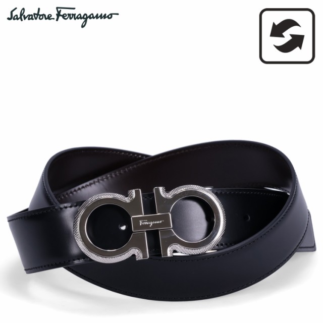 サルヴァトーレ フェラガモ Salvatore Ferragamo レザーベルト メンズ ...