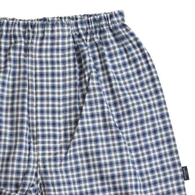 ニューヨーカーホーム NEWYORKER HOME ルームウェア パジャマ 上下 メンズ 長袖 前開き TAILORED PAJAMAS ネイビー レッド 0645-80_4