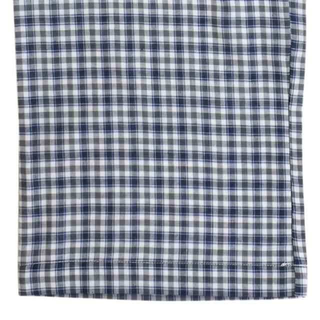 ニューヨーカーホーム NEWYORKER HOME ルームウェア パジャマ 上下 メンズ 長袖 前開き TAILORED PAJAMAS ネイビー レッド 0645-80_5